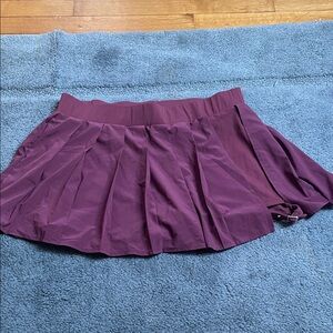 HALARA Deep Purple Skater Skirt